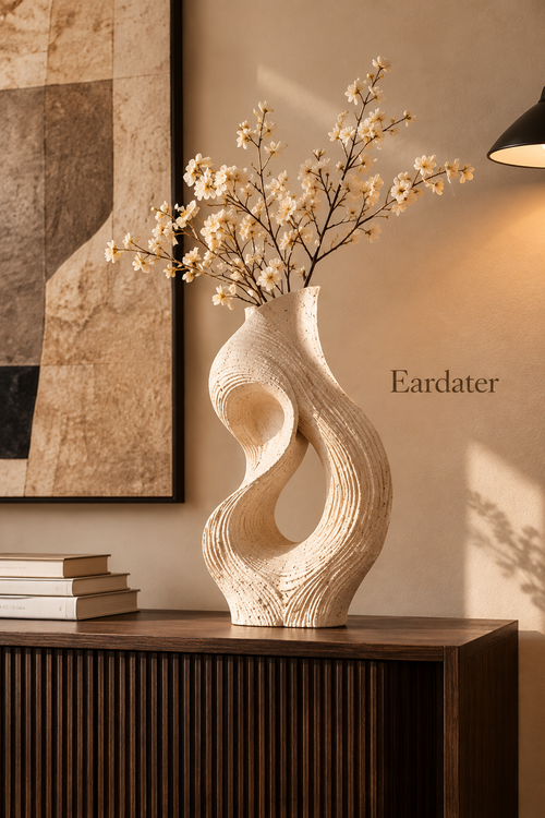 Eardater Twisted Hollow Abstract Art Vase