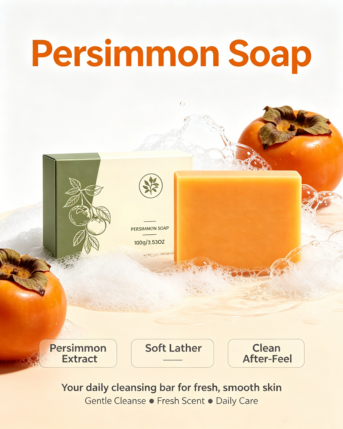 Persimmon Soap